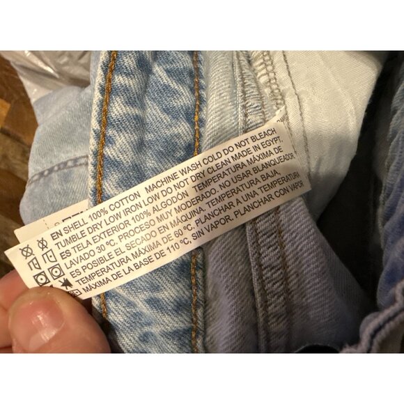 NWT Forever 21 High Rise Loose Fit Wide Leg Jeans Size 29 - Picture 11 of 16